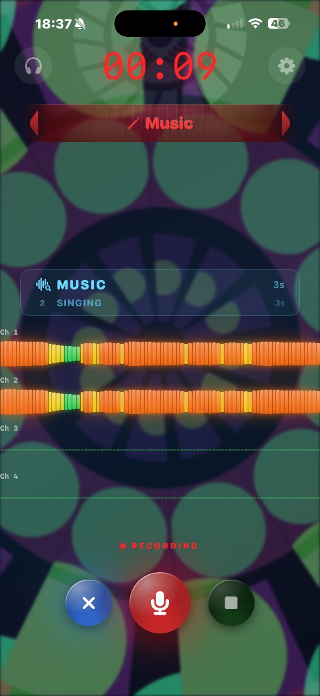 ClutchRec record screen on iPhone